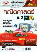 คู่มือ-เตรียมสอบ คณิตศาสตร์ รายวิชาพื้นฐาน ม.2 เล่ม 1