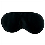 Silencer Eye Mask Silk 100% Black
