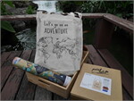 กระเป๋าผ้า WORLD MAP CANVAS MAP