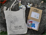 กระเป๋าผ้า THAILAND MAP CANVAS MAP