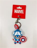 MS KEY CHAIN3D/CAPTAIN AMERICA