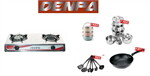 DENPA Gas Stove แถม ปิ่นโต หม้อแขก กระทะ