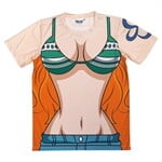 DOP598 XL TShirt OP Run Nami