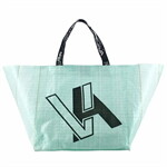 Shopping Bag ผ้าจัมโบ้สีเขียว