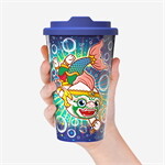 แก้วร้อน IML 360 ml. Matchanu Galaxy