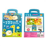 123 หนังสือแม่เหล็กเสริมการเรียนรู้เด็ก (ปกแข็ง)