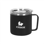ICEBASE แก้วน้ำเก็บอุณหภูมิ VL-501 ความจุ 380ML (12.5oz.) สีดำ