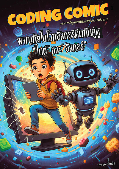 Comic Style Coding Coding Comic : สร้างการ์ตูนสอนโค้ดสุดเจ๋งด้วยพลัง AI (การผจญภัยของไบต์ ...